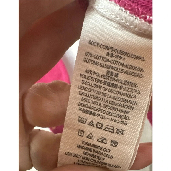 Free People Womens Sz S Embroidered Thermal Henley Top Waffle Knit Top Rainbow - Picture 8 of 12